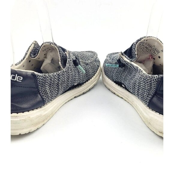 Hey Dude Women's Wendy Sox Sparkling‎ Black - Size 8 - Picture 3 of 8